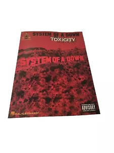 System Of A Down Toxicity Guitar Tablature Songbook Sheet Music - Picture 1 of 8