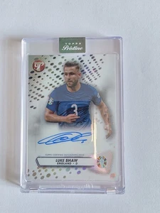 Luke Shaw Auto - Topps Pristine 2023 - Road To UEFA Euro 2024 - England - Picture 1 of 2