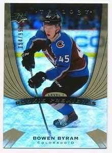 Bowen Byram 2020-21 UD Trilogy Rookie Premieres RC /999 #81 Colorado Avalanche - Bild 1 von 2