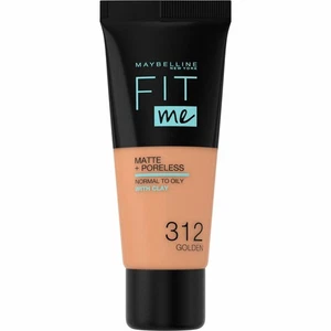 Maybelline New York Fit Me Matte + Poreless Foundation 312 Golden 30ml - Bild 1 von 2