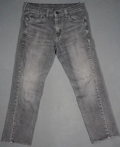 XA01421 COOL **LEVI'S** 511 SLIM FIT MENS WESTERN JEANS 30X30 (msr 28"x26") GRAY - Bild 1 von 6