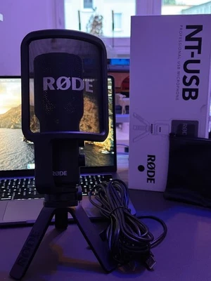 🎙️ RØDE NT-USB + PSA1 Mikrofonarm – Komplettset für Podcast & Streaming - Bild 1 von 4
