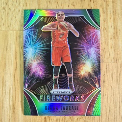 Diana Taurasi | 2020 Panini Prizm WNBA Fireworks Green #10 Phoenix Mercury - Image 1 of 2
