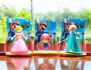 Jakks Pacific Super Mario Baby Mario Princess Peach Rosalina 2.5" Action Figure - Picture 1 of 1