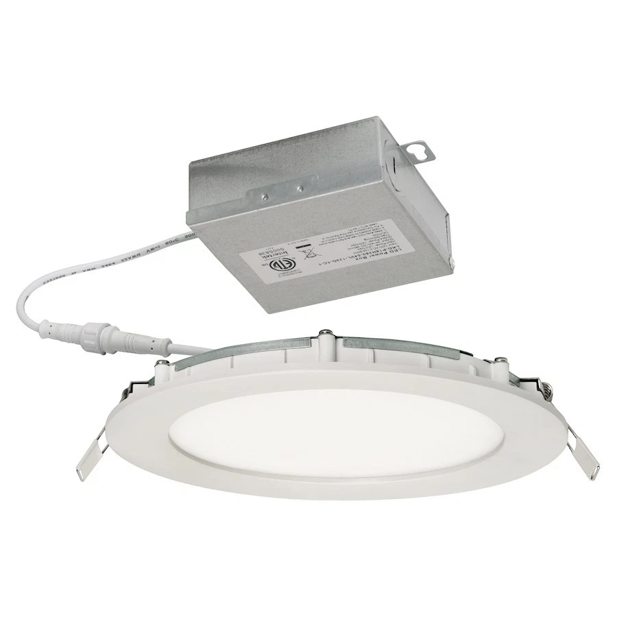 AFX Lighting Tuck 6" LED montaje empotrado, blanco/esmerilado - TUCF06LAJD1WH Foto 1 de 1