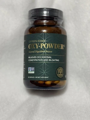 Healing Oxy-Powder Colon Cleanse & Natural Detox 60 Caps BB 11/2026 Gut Health - Image 1 of 3