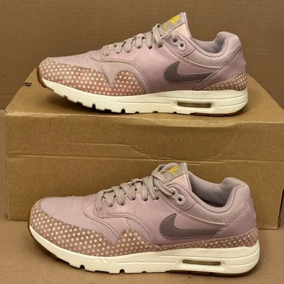 Nike Air Max 1 Premium Women’s Size 8 (EU 39) Pink Polka Dot 704993-501 - Image 1 of 4