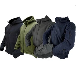 Alpha Tactical Recon Fleece Hoodie Black | Olive Green S to XXX-L - Picture 1 of 18