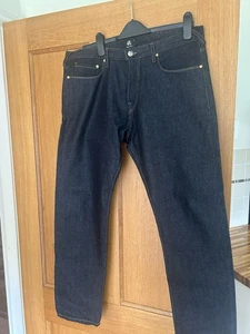 Fabulous Worn once Paul Smith Dark Wash Jeans Uk34 Regular Inside Leg 29 Inches - Picture 1 of 6