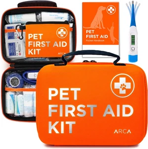 ARCA PET Cat & Dog First Aid Kit Home Office Travel Car Emergency Kit Pet Tra... - Picture 1 of 12