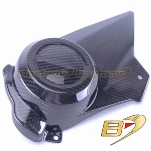Protector de cubierta de cadena de piñón de fibra de carbono EBR 1190 RX SX, sarga, 100%, mate - Imagen 1 de 4