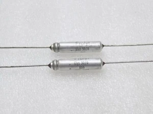 20x Frolyt 50uF 6V ALUMINUM ELECTROLYTIC AXIAL CAPACITOR  - Picture 1 of 3