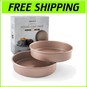 Premium Non-Stick 9-Inch Cake Mold Set - Safe & Elegant Baking Essentials - Picture 1 of 10