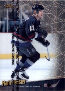 1998-99 Topps Finest #68 Mark Messier VANCOUVER CANUCKS