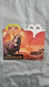 McDonalds Happy Meal Box 4 (D) of 4 from October 2000 Dinosaur - Picture 1 of 2