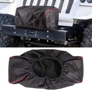 Soft Waterproof Winch Cover Fit For 12,000 lb Winch & Other Winches 8,500-17,500 - Picture 1 of 11