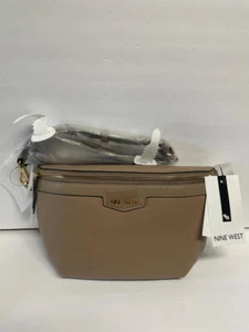 Nine West Frannie Mini Umhängetasche Geldbörse Farbe Latte NEU MIT ETIKETT! - Bild 1 von 5