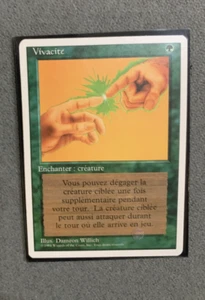 Magic: the Gathering MTG Instill Energy - French Revised 3ED - Near-Mint/NM A+!! - Picture 1 of 1
