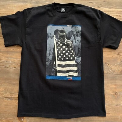 Extremely Rare Vintage New 2008 Freshjive "America In Crisis" Men's T-Shirt Blk - Image 1 of 4