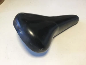 Vintage Selle San Marco anatomical Road Bike Saddle Seat Leather Italy - Picture 1 of 9