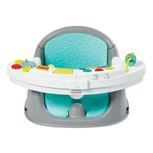 Baby Booster Seat Infant Table Music Lights 3-in-1 Activity Center Chair Sounds - Picture 1 of 5