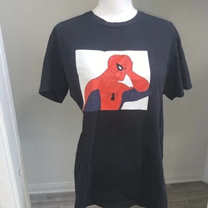Marvel DeadPool Theesh Boot Cotton T Shirt Mens One Size Medium M Black - Imagen 1 de 4