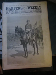 Harpers Weekly Magazine June 4 1898 Major General Wesley Merritt Philippines 64 - Picture 1 of 1