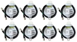 (8) Chauvet DMX3P10FT 10 Foot Male To Female 3 Pin DMX Lighting Cable - Picture 1 of 5