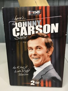 Here's Johnny Carson Show TM 2-DVD Box Set Rudy Vallee 1955  - Picture 1 of 3