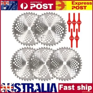 5x 10” Carbide Tipped 40T Brush Cutter Blade Whipper Snipper Brushcutter - Picture 1 of 11