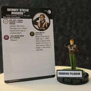 SKINNY STEVE ROGERS - 002 COMMON Marvel Studios Disney + Plus Heroclix Set #2 - Picture 1 of 1