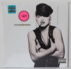 Madonna 12” Maxi Single “Justify My Love” ~ Sire 21820-0 ~ Orig ’90 ~ SEALED - Picture 1 of 2
