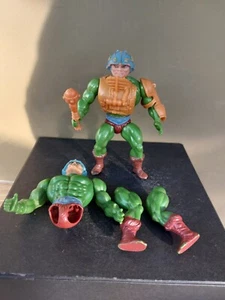 Man-At-Arms - He-Man - Masters Of The Universe MOTU Figure Vintage - LOT OF 2 - Picture 1 of 11
