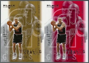 Lot of 2 2000-01 Black Diamond Gold Dragan Tarlac RCs Base & Gold #99 #d 84/250 - Picture 1 of 2