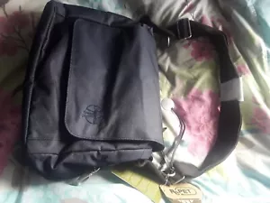 Lassig Green Label Small Messenger Changing Bag Denim Blue - Picture 1 of 20