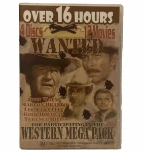 Western Mega Pack DVD All Regions John Wayne Marlon Brando + 16 Hours - Picture 1 of 2