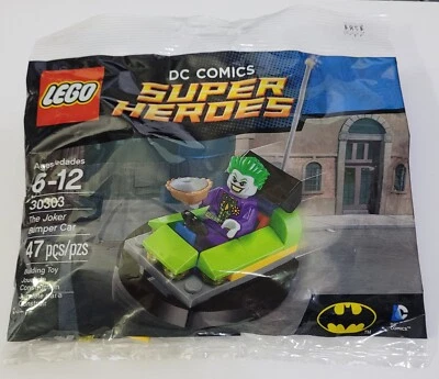 LEGO 30303 Super Heroes: The Joker Bumper Car Retired New Sealed Polybag - Image 1 of 2