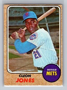 1968 Topps Cleon Jones #254 - New York Mets