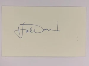 Hal David Signed Autographed 3x5 Card Lyricist Oscar Winner - Picture 1 of 1