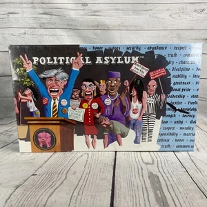 New Political Asylum Board Game REX Games 2000 Sealed 2-6 Player Ages Adult - Picture 1 of 5