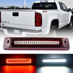 Red LED Strobe 3rd Brake Light for 2015-22 Chevy Colorado GMC Canyon White Lamp - Picture 1 of 12