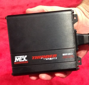 MTX MUD100.2 200W RMS 2-Channel Powersports Amplifier WARRANTY FREE SHIPPING - Picture 1 of 6