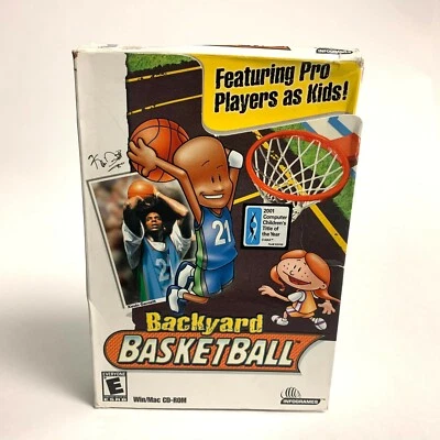 Backyard Basketball (Windows / Mac, 2001) Big Box Sealed New - Image 1 of 4