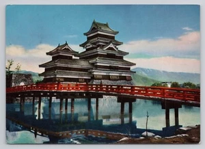 National Treasure Matsumoto Castle Matsumoto City Nagano Japan Postcard - Picture 1 of 2