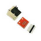 RJ45 Connector PCB Breakout Board Kit Ethernet /Computers &