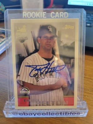 1996 Topps Hard Signed RC Autograph Todd Helton! Card #13 Will Pass JSA/PSA! - Image 1 of 3