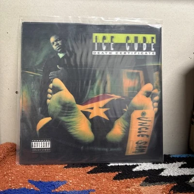 ICE CUBE Death Certificate LP Used! 2015 Priority 3D LENTICULAR COVER REISSUE US - Image 1 of 3