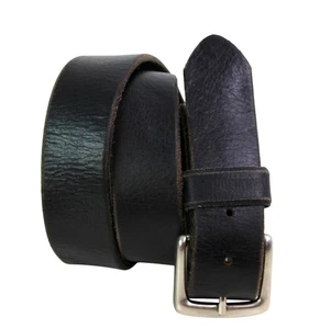 Wolverine BLACK GENUINE LEATHER 1 1/2"Wd CASUAL DRESS MEN'S BELT Sz 38/95 (78t - Picture 1 of 15