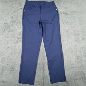 Pantalones Puma Para Hombre 30x32 Azul Golf Elastizados Cinco Bolsillos Clásicos Pantalones Rendimiento - Imagen 1 de 14