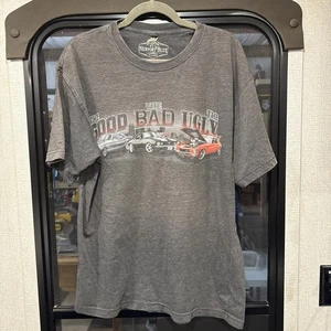 Newport T-Shirt blau mittelgrau Gr. XL Muscle Car The Good The Bad The Ugly - Bild 1 von 12
